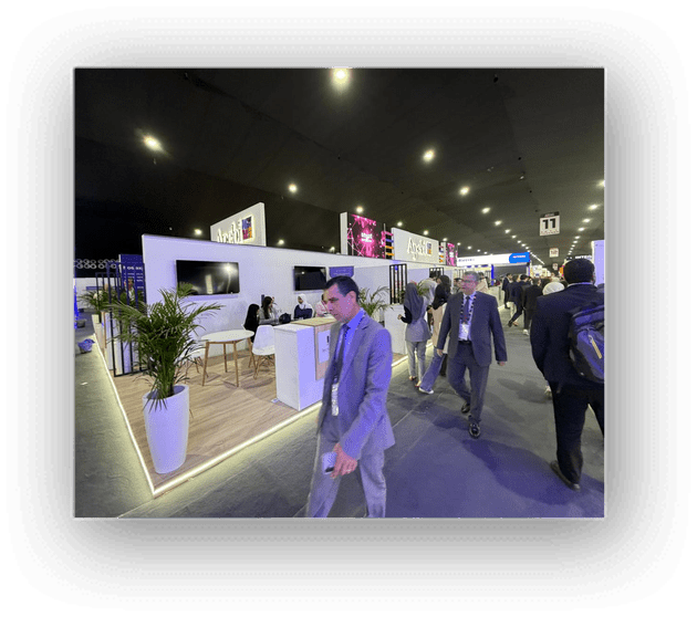 Allées et stands du GITEX